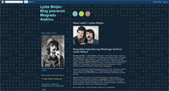 Desktop Screenshot of ljubamoljac.blogspot.com