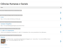 Tablet Screenshot of cienciashumanasesociais.blogspot.com