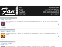 Tablet Screenshot of fanrecords.blogspot.com