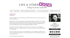 Desktop Screenshot of lifeandothercrises.blogspot.com