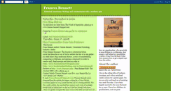 Desktop Screenshot of francesbennett.blogspot.com