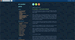 Desktop Screenshot of el-condor.blogspot.com