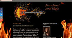 Desktop Screenshot of marymetalzeneiblogja.blogspot.com