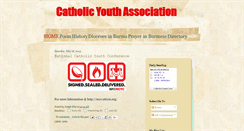 Desktop Screenshot of catholicyouths.blogspot.com