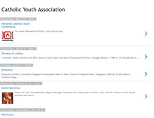 Tablet Screenshot of catholicyouths.blogspot.com