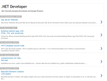 Tablet Screenshot of dotnetdeveloperdocument.blogspot.com