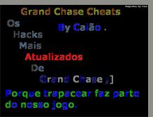 Tablet Screenshot of grandchasehacksdoleo.blogspot.com