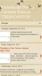 Mobile Screenshot of escueladedanzacarmensalazar.blogspot.com