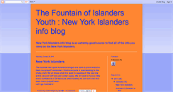 Desktop Screenshot of newyorkislanders2011.blogspot.com