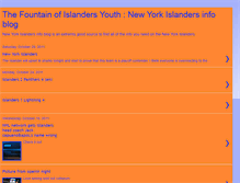 Tablet Screenshot of newyorkislanders2011.blogspot.com