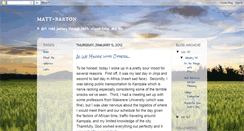 Desktop Screenshot of matt-barton.blogspot.com