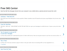 Tablet Screenshot of free-sms-center.blogspot.com