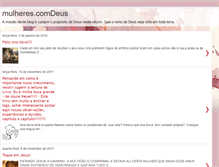 Tablet Screenshot of mulheresedeus.blogspot.com