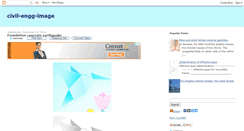 Desktop Screenshot of civil-engg-image.blogspot.com