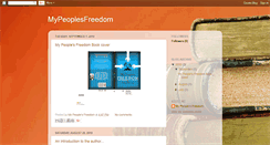 Desktop Screenshot of mypeoplesfreedom.blogspot.com