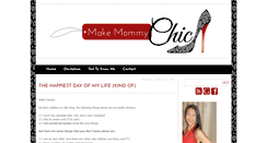 Desktop Screenshot of makemommychic.blogspot.com