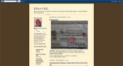 Desktop Screenshot of editorfail.blogspot.com