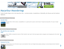 Tablet Screenshot of macarthurmeanderings.blogspot.com