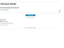 Tablet Screenshot of nacional-manda.blogspot.com