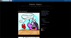 Desktop Screenshot of fossilfoolscomicstrip.blogspot.com