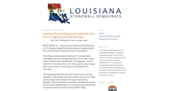 Desktop Screenshot of louisianastonewalldemocrats.blogspot.com