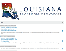 Tablet Screenshot of louisianastonewalldemocrats.blogspot.com