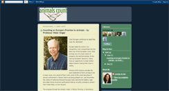 Desktop Screenshot of animalscountpoliticalparty.blogspot.com