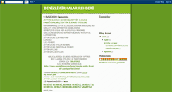 Desktop Screenshot of denizlifirma.blogspot.com