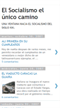 Mobile Screenshot of elsocialismoelunicocamino.blogspot.com