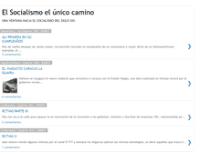 Tablet Screenshot of elsocialismoelunicocamino.blogspot.com