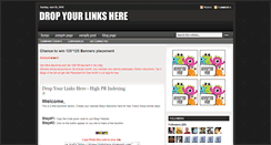 Desktop Screenshot of dropurlinkshere.blogspot.com