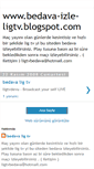 Mobile Screenshot of bedava-izle-ligtv.blogspot.com