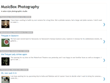 Tablet Screenshot of musicboxphotography.blogspot.com