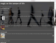 Tablet Screenshot of magicseesaw.blogspot.com