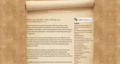 Desktop Screenshot of ecomhighway.blogspot.com