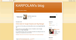Desktop Screenshot of karpolan.blogspot.com
