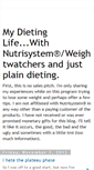 Mobile Screenshot of mylifewithnutrisystem.blogspot.com