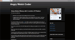 Desktop Screenshot of angrywelshcoder.blogspot.com