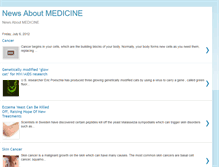 Tablet Screenshot of medicinenevvs.blogspot.com