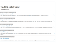 Tablet Screenshot of global-trend.blogspot.com