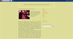 Desktop Screenshot of enik-harlemrenaissance.blogspot.com