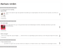 Tablet Screenshot of marissesverden.blogspot.com