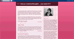 Desktop Screenshot of msbella84.blogspot.com