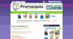 Desktop Screenshot of amostrasdopromonauta.blogspot.com