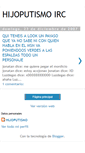 Mobile Screenshot of hijoputismoirc.blogspot.com