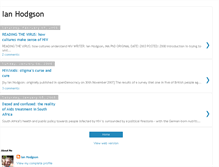 Tablet Screenshot of ianhodgson.blogspot.com