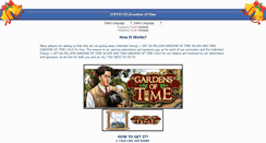 Desktop Screenshot of officialthegardensoftime.blogspot.com