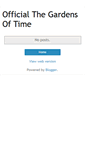 Mobile Screenshot of officialthegardensoftime.blogspot.com
