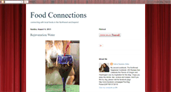 Desktop Screenshot of foodconnections.blogspot.com