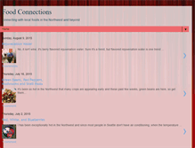 Tablet Screenshot of foodconnections.blogspot.com